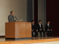転退任式
