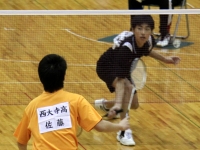 バドミントン新人大会
