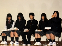 生徒会認証式 新メンバー