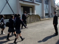 朝のあいさつ運動