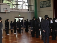 美作総体結団式